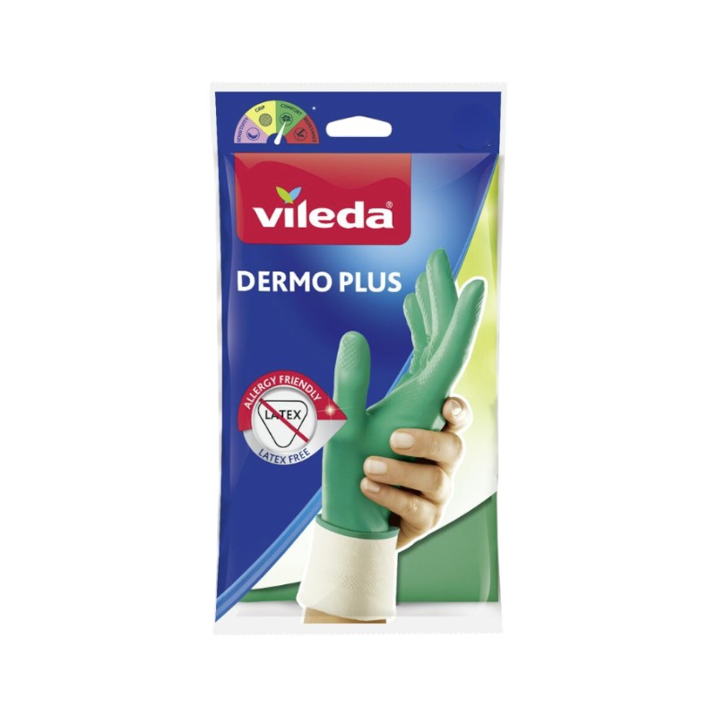 Vileda-Handschuhe - Dermo Plus - (1 Paar) - Größe L